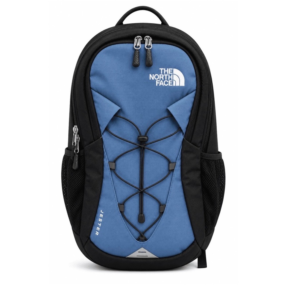 The North Face Jester Backpack Shady Blue Heather Black NF0A5IW38F2